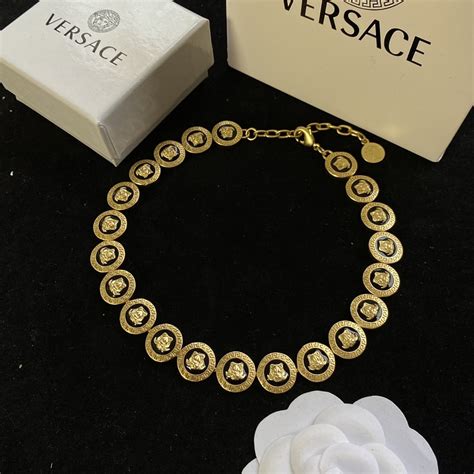 versace men replica|Versace imitation necklace.